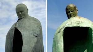 Statua commemorativa di Papa Giovanni Paolo II